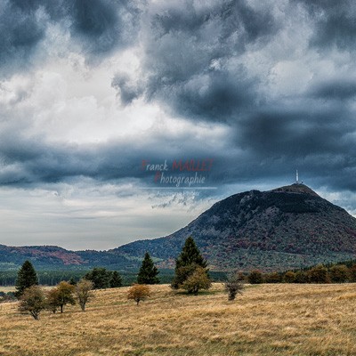 panorama puy Dôme chaine Dômes