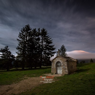 Chapelle Saint-Aubin nuit puy de dome