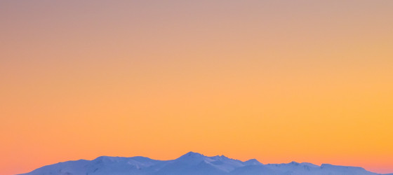 Douceur d'une mer de nuage au sunset