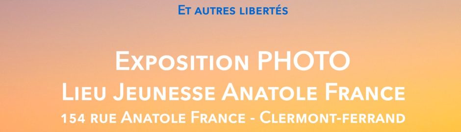 Auvergne au crepuscule affiche ville de clermontferrand